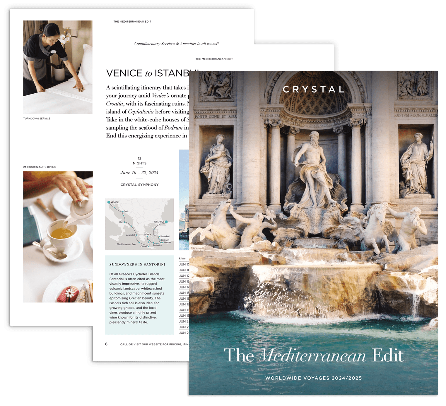 crystal cruises e-brochure mediterranean