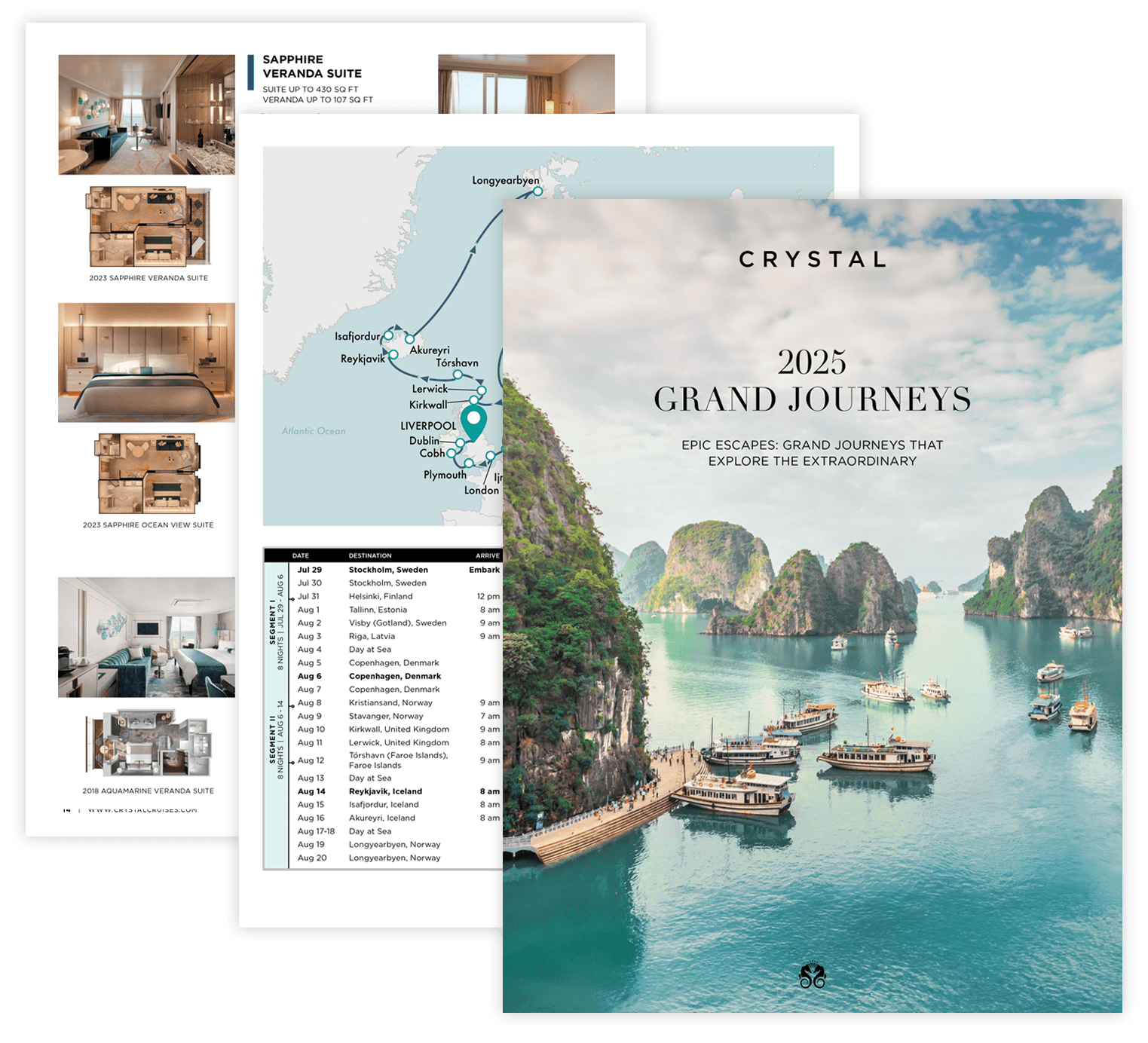 Crystal Cruises 2025 Grand Journeys