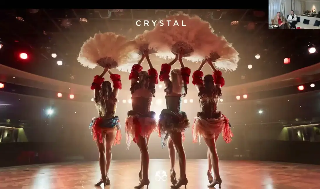 Crystal's world of entertainment