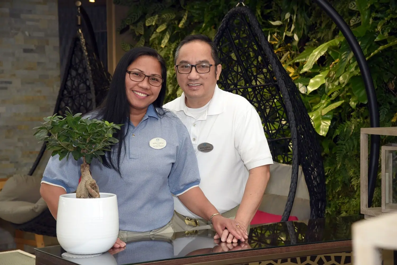 Nora and Bong Corpuz