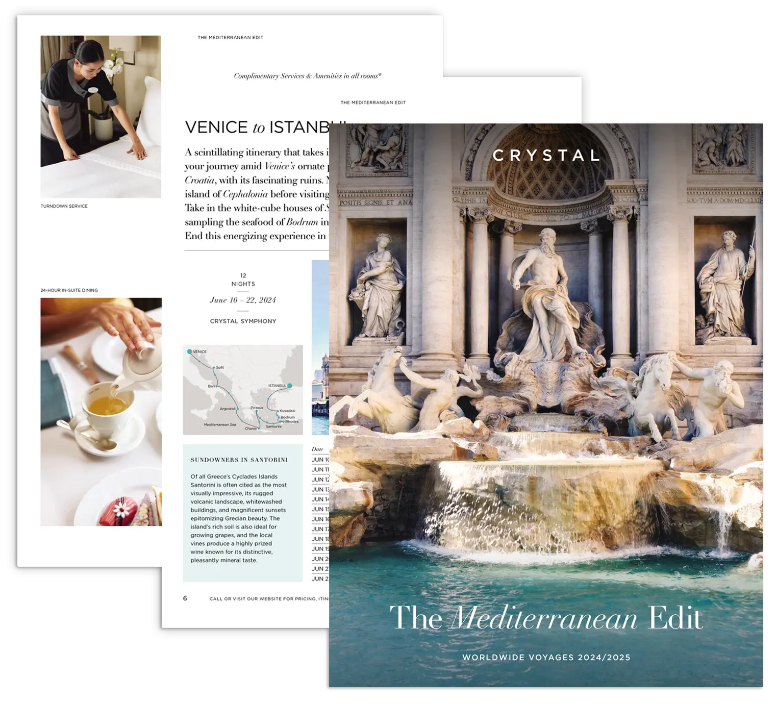 crystal cruises e-brochure mediterranean