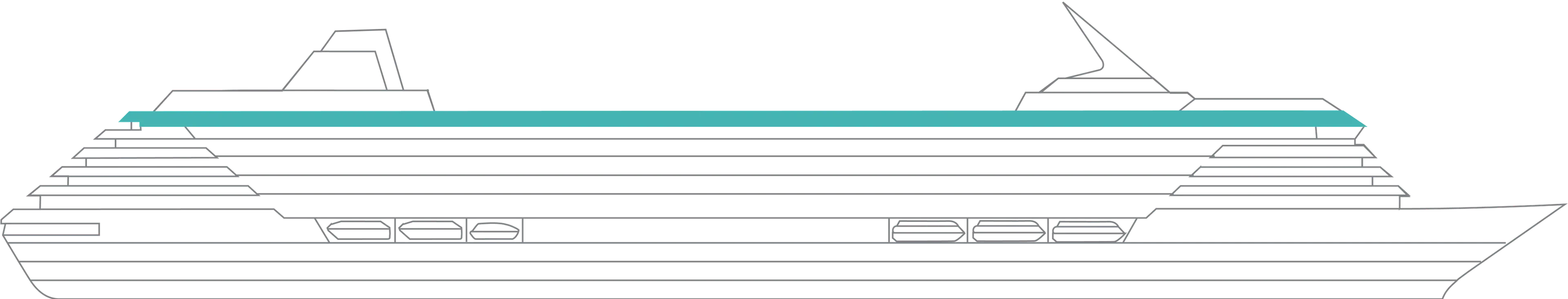 Horizontal Image of the Ship
