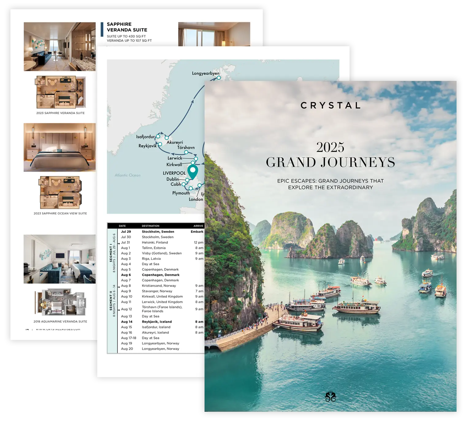 crystal cruises e-brochure 2025 grand journeys