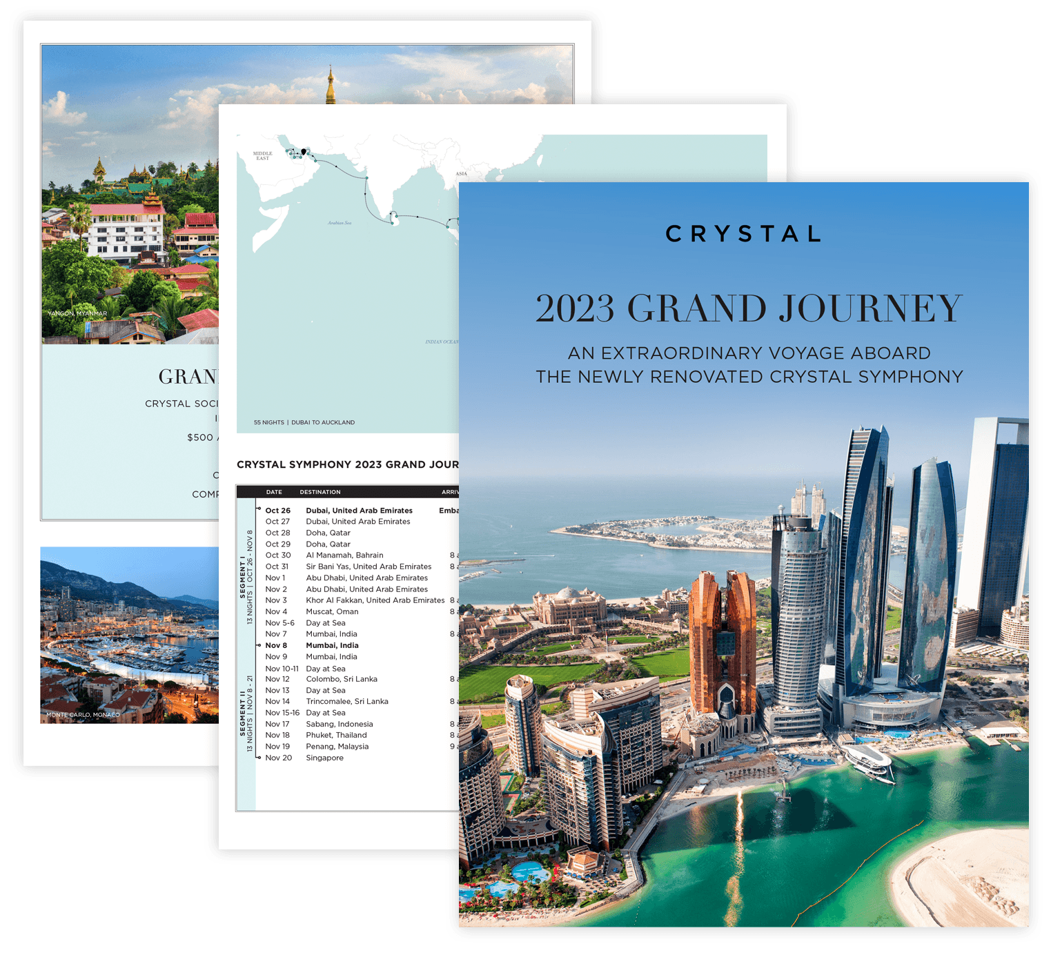 crystal cruises e-brochure 2023 grand journey