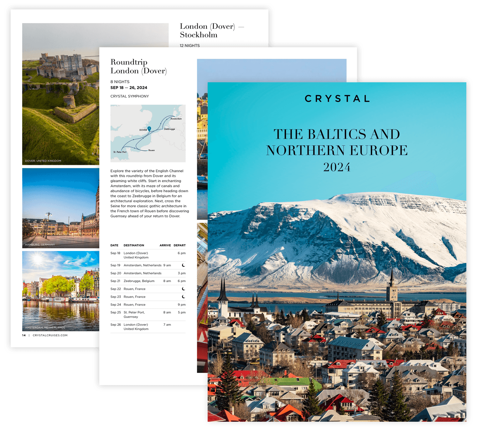 crystal cruises e-brochure baltic & northern europe